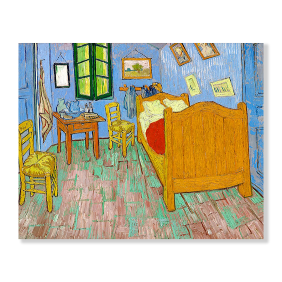 Van Gogh 1888: "The Bedroom"