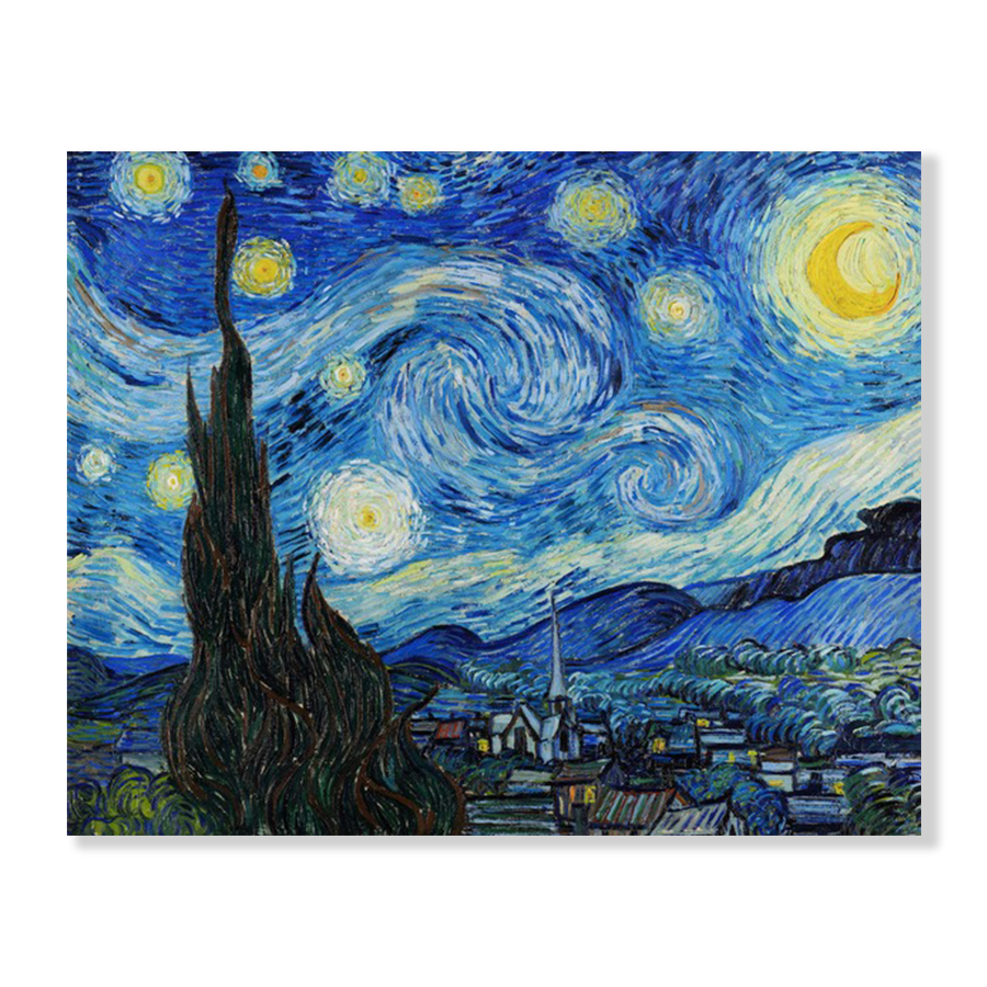 Van Gogh 1889: "The Starry Night"