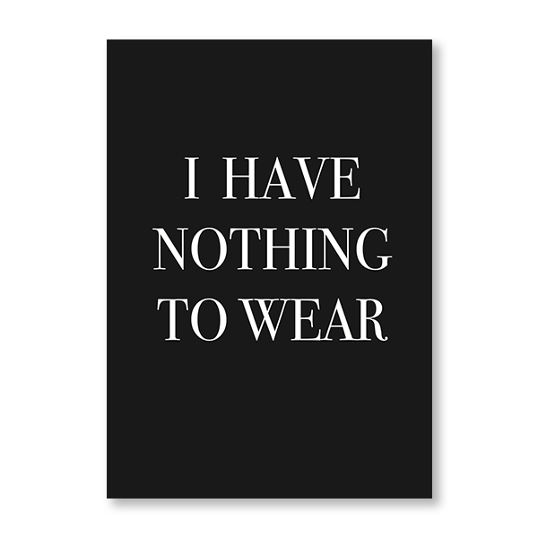 “I Have Nothing to Wear” - Jasper & Jute