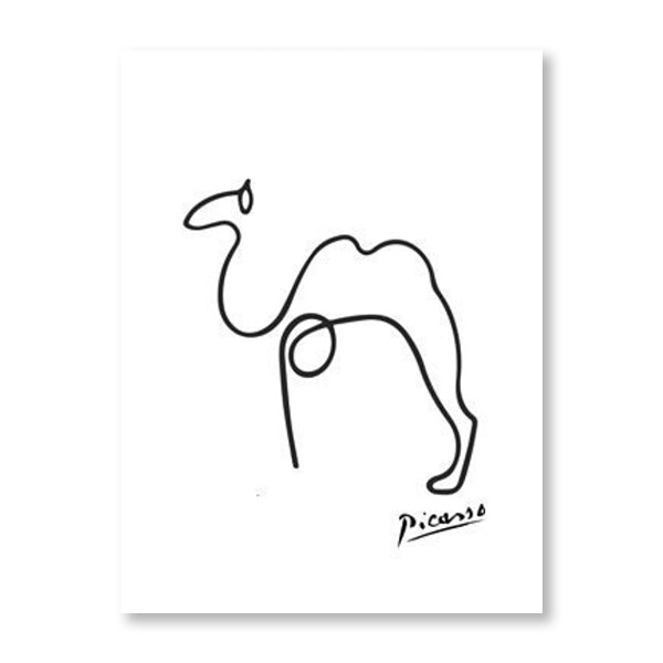 Picasso: Animal Line Drawing Set 1 - Jasper & Jute