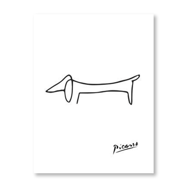 Picasso: Animal Line Drawing Set 2 - Jasper & Jute