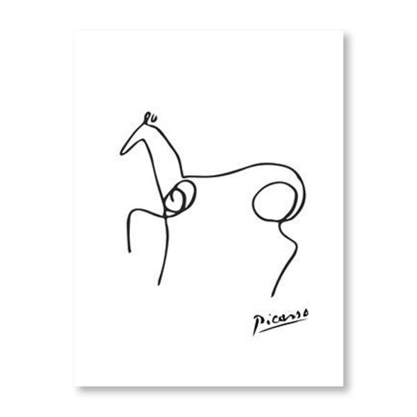 Picasso: Animal Line Drawing Set 9 - Jasper & Jute