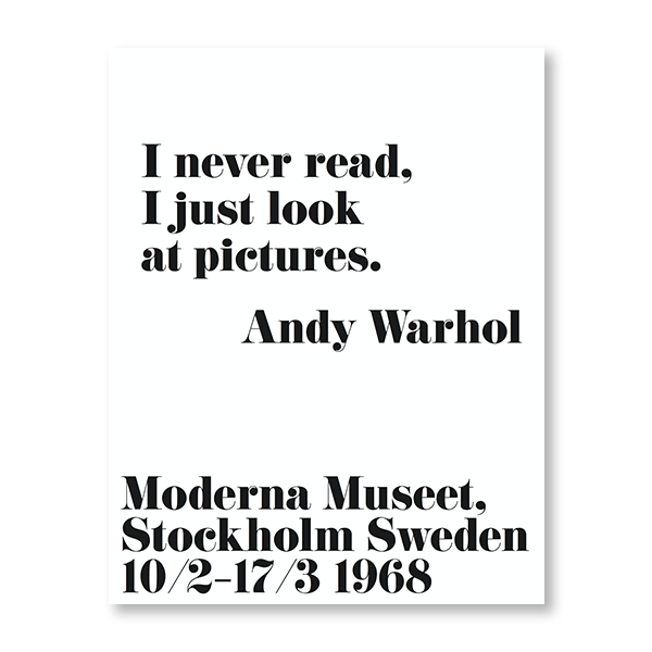 Andy Warhol Quote I