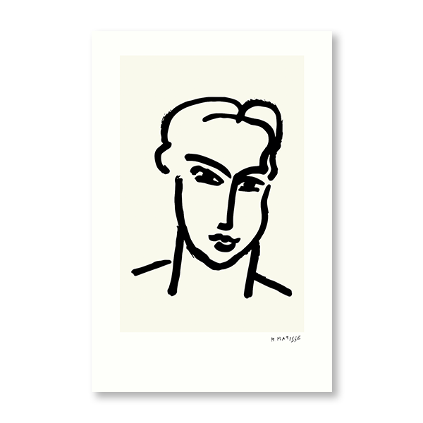 Matisse Facial Portrait Man - Jasper & Jute