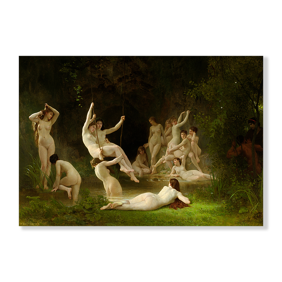 Bouguereau: "Nymphaeum" (1878)