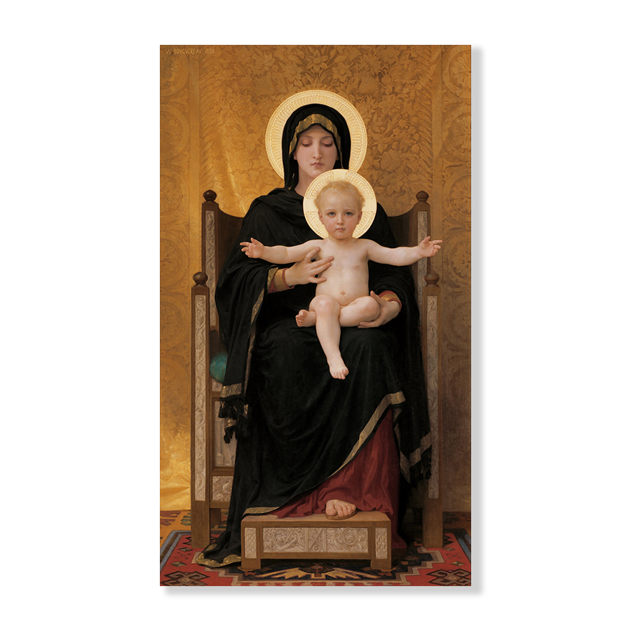 Bouguereau: "Virgin and Child" (1888)