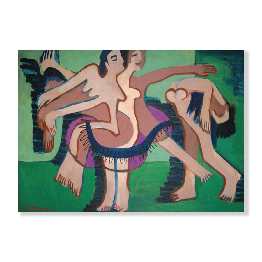 Ernst Ludwig Kirchner: "Tanzgruppe" (1929)