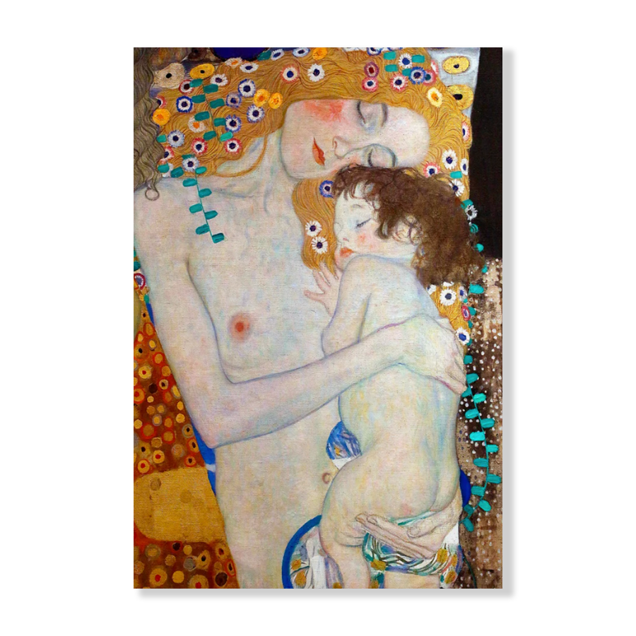 Gustav Klimt: "Mother and Child"