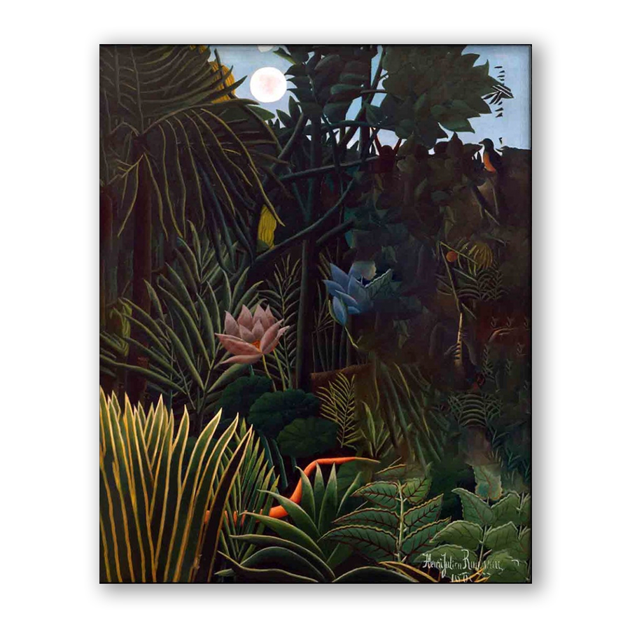 Henri Rousseau: "Jungle Botanical"