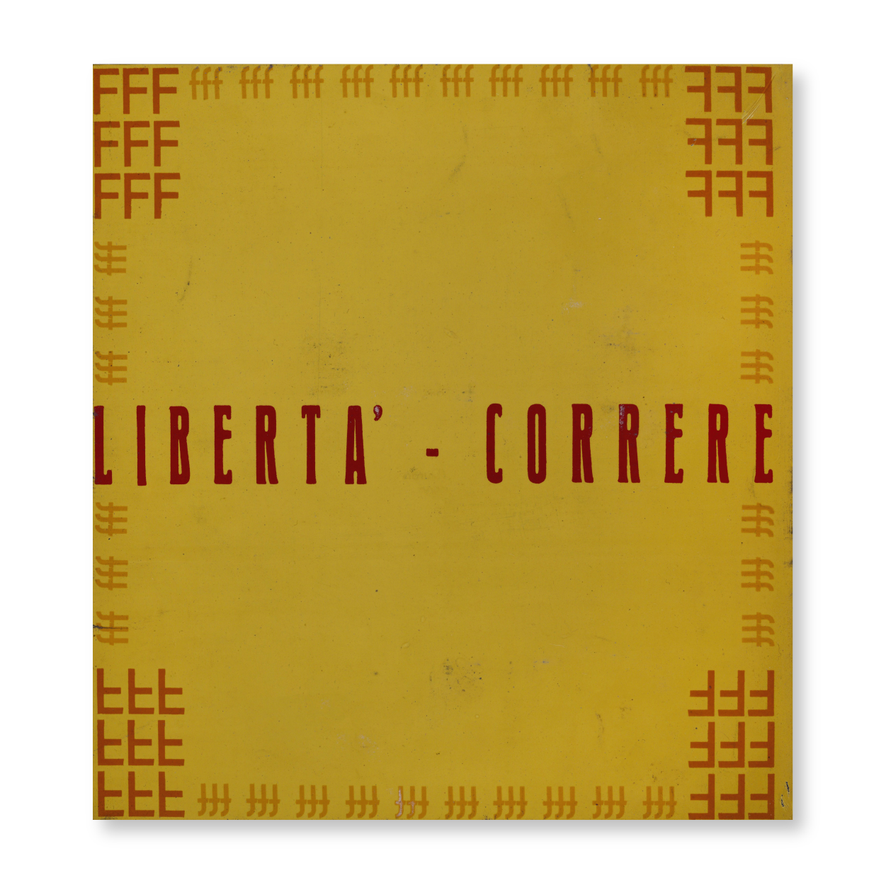 Filippo Tommaso Marinetti - "Parole in liberta; Pl. V" (1932)