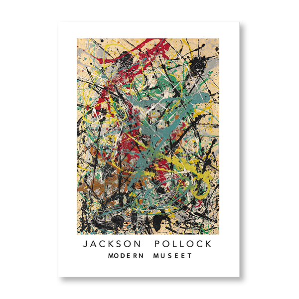Jackson Pollock: Exhibition Print