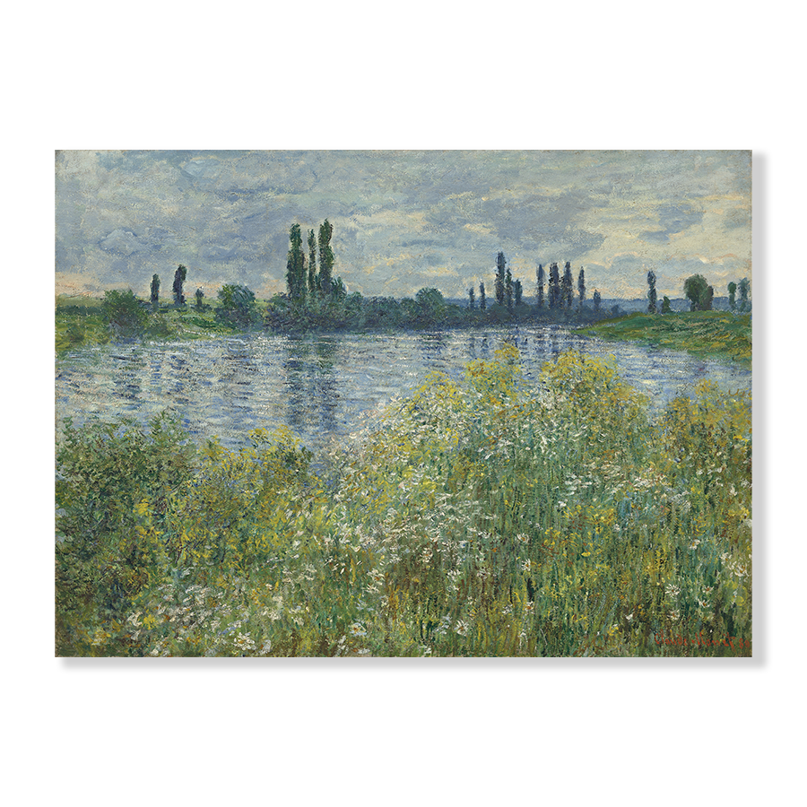 Monet: "Banks of the Seine,Vétheuil" (1880)
