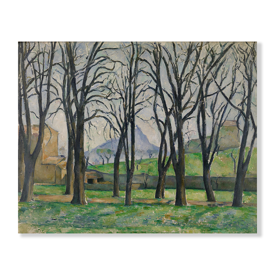 Paul Cézanne: "Chestnut Trees at Jas de Bouffan" (c.1885-1886)
