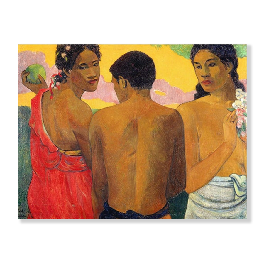 Paul Gauguin: "Three Tahitians"