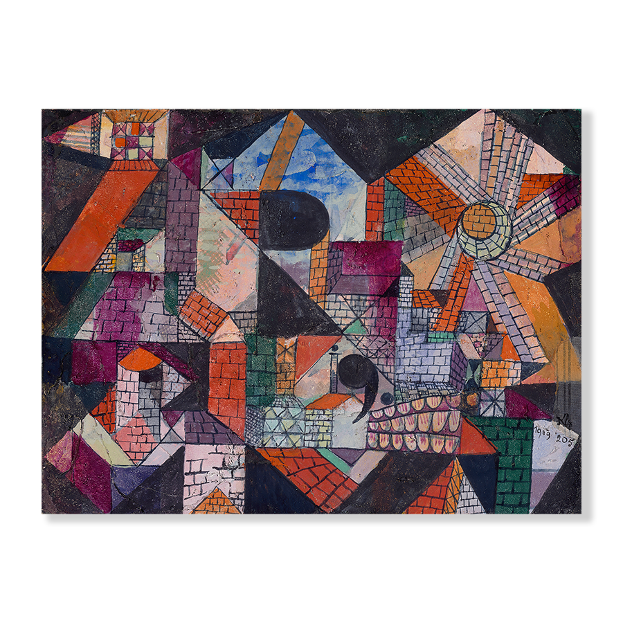 Paul Klee: "Stadt R" (1919)