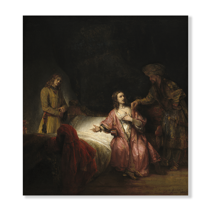 Rembrandt: "Joseph Accused by Potiphar's Wife" (1655)