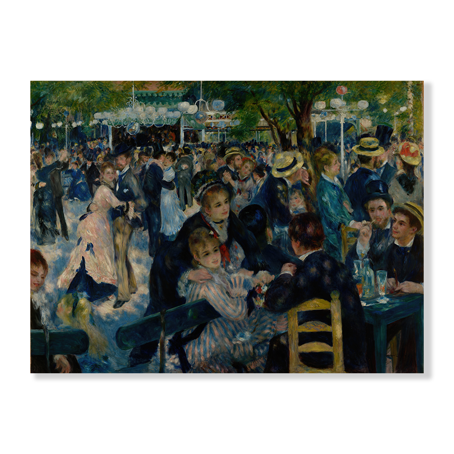 Renoir: "Dance at Le Moulin de la Galette" (1876)