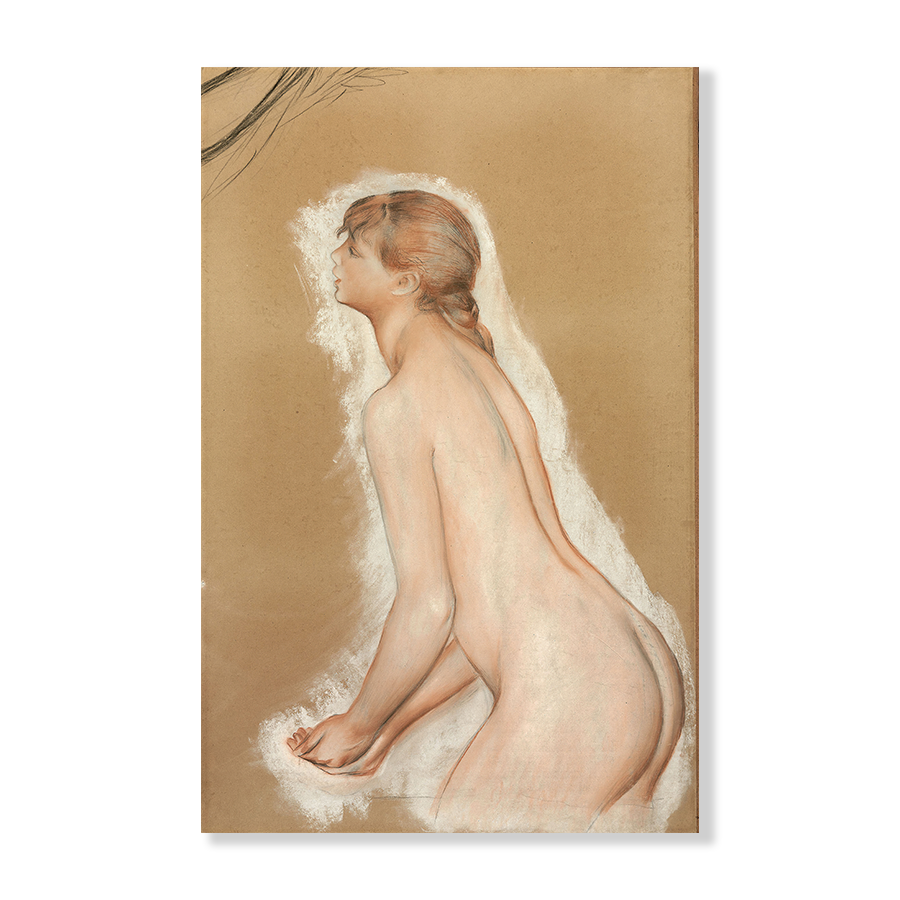 Renoir: "Splashing Figure (Study for 'The Large Bathers')" (1884)