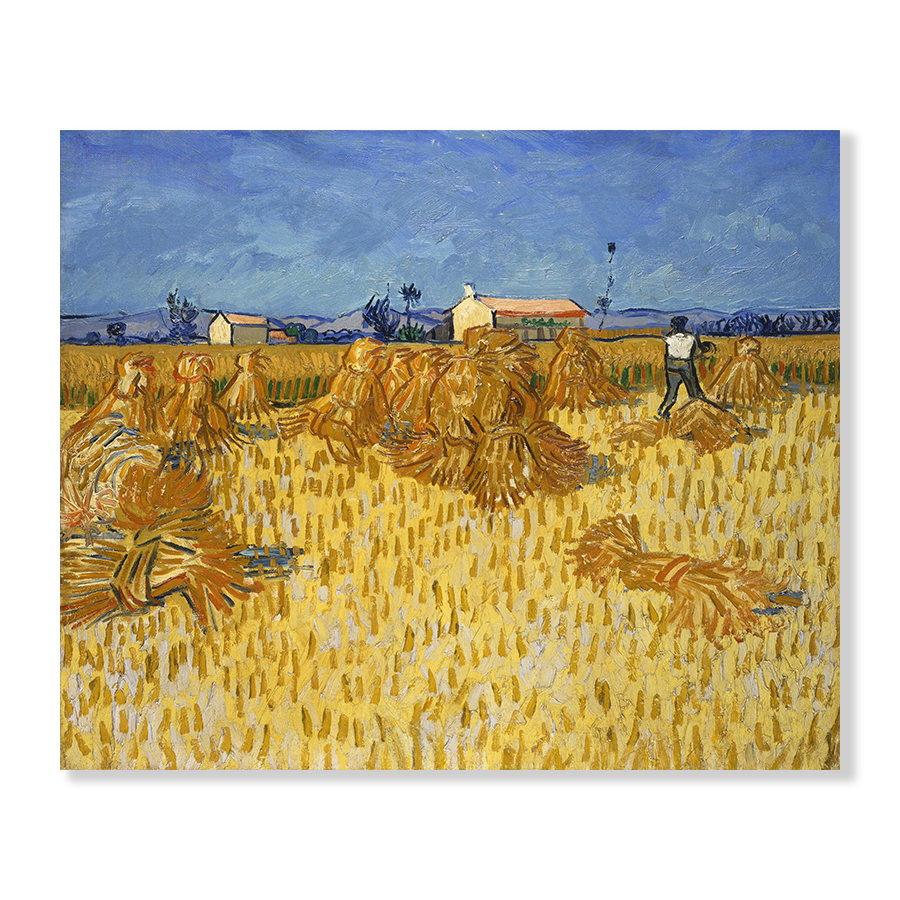 Van Gogh: "Corn Harvest in Provence"