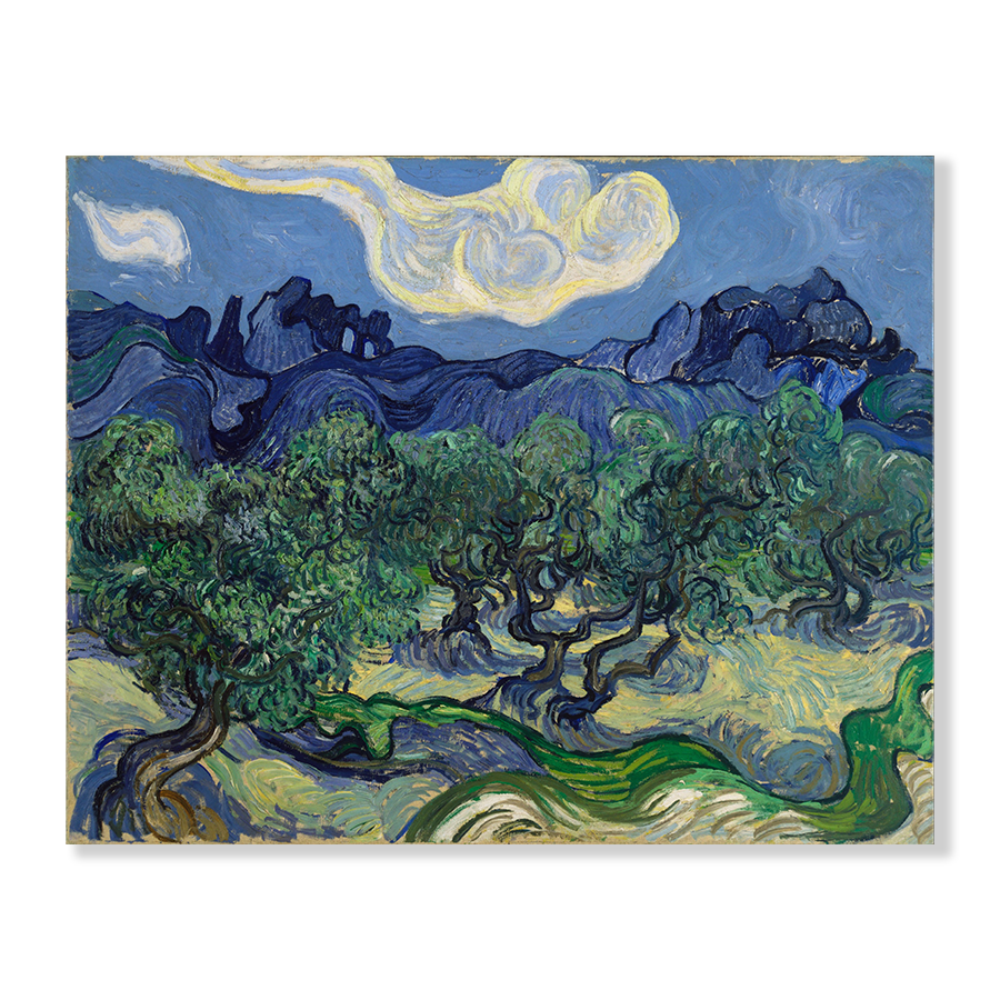 Van Gogh: "The Olive Trees" (1889)