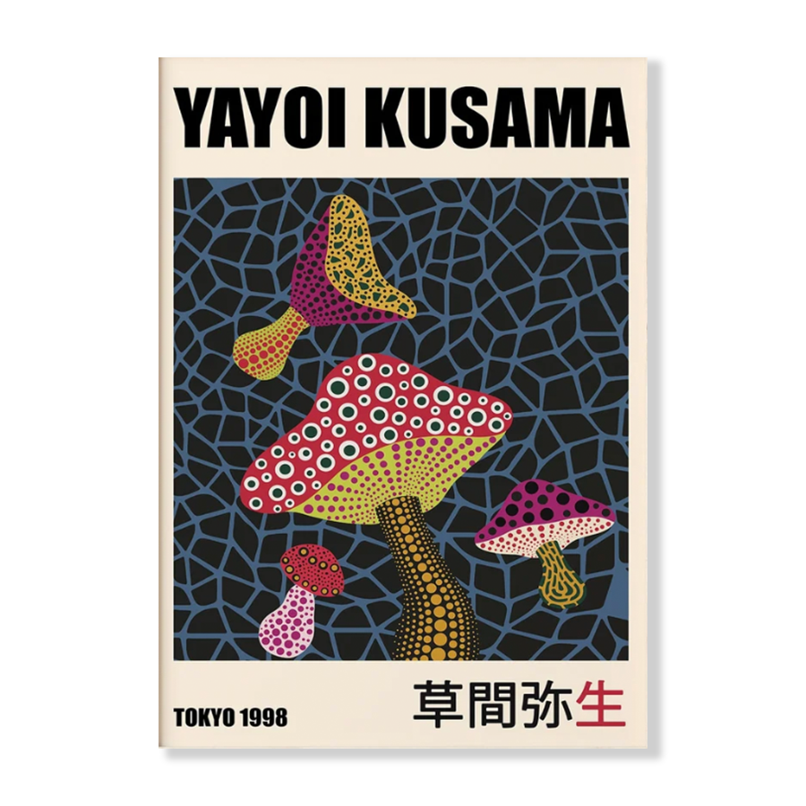 Yayoi Kusama: "Mushrooms"